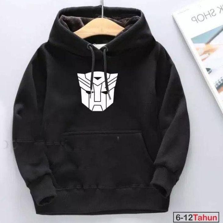 {KE.18Oc22ᴿ}  Hoodie Baju Anak Transformer Keren Anak Laki-laki Umur 6-9 Tahun Baju Anak | TRANSFORM
