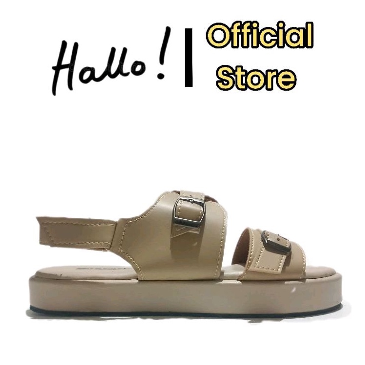 MANGO'S Platform Sandal Wanita Wedges Gasper Strap 2 (MANGO'S Fanni)