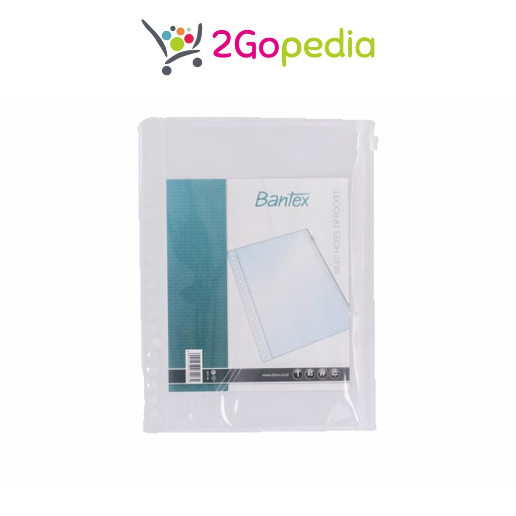

Bantex - Zipper Pocket For Multiring Binder A5 20 Holes 8072 08 Grosir Murah Atk
