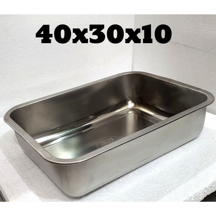 Nampan Nampan Kotak Stainless / Loyang Stainless