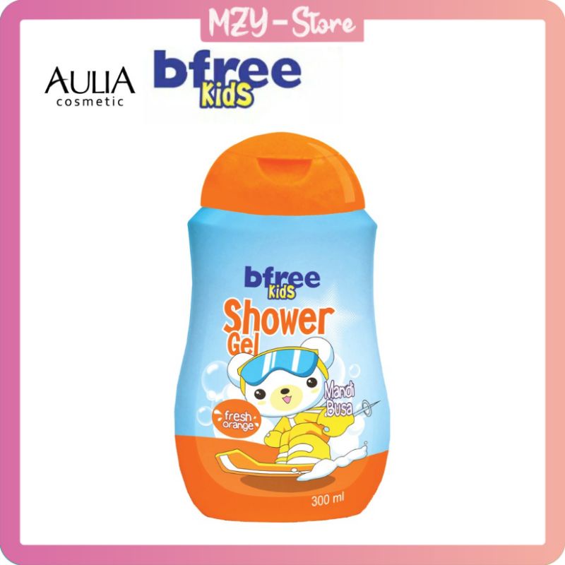 BFree Kids Shower Gel 300 mL Sabun Mandi Anak BFREE Kids Fresh Orange Bfree Kids Spicy Red Bfree Kids Cool Green Bfree Kids Funny Purple