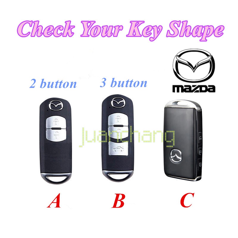 Case Cover remote Kunci Mobil Bahan Tpu Untuk mazda 2 mazda 3 mazda 6 Atenza Axela Demio CX-5 CX-3 CX7 CX7 Cx2018 2015 2019