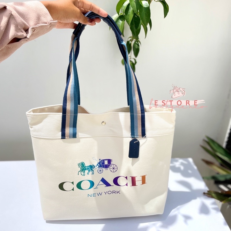 New Ch Canvas Large Tote Bag