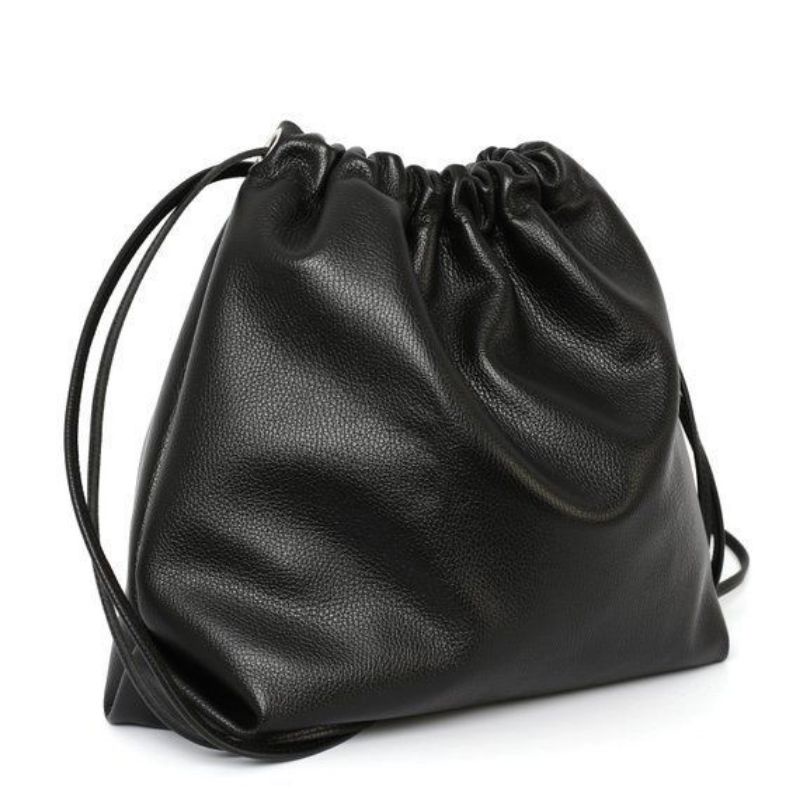 Slingbag Serut Kulit Sintetis (Tali bisa diatur panjangnya)