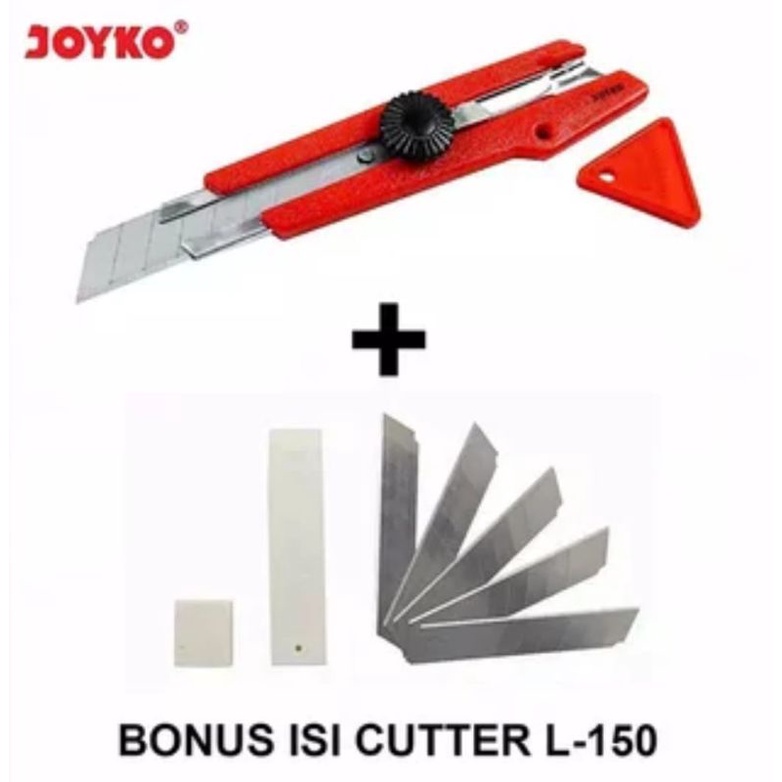 

cutter L500 joyco.bonus Refill cutter L150 1 kotak # LOK