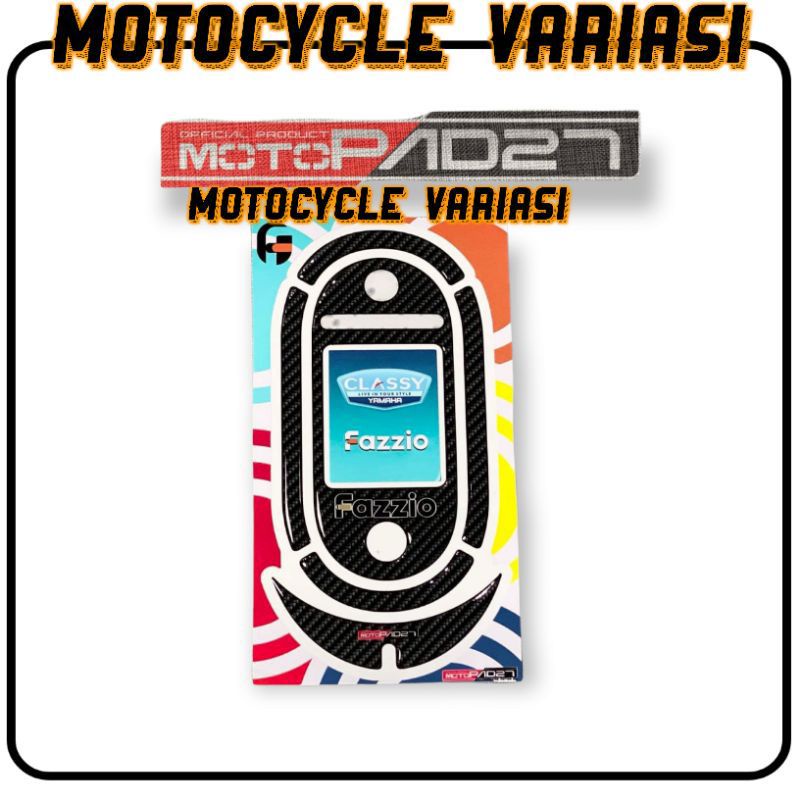 Stiker sticker resin timbul spidometer antigores Yamaha fazzio 125