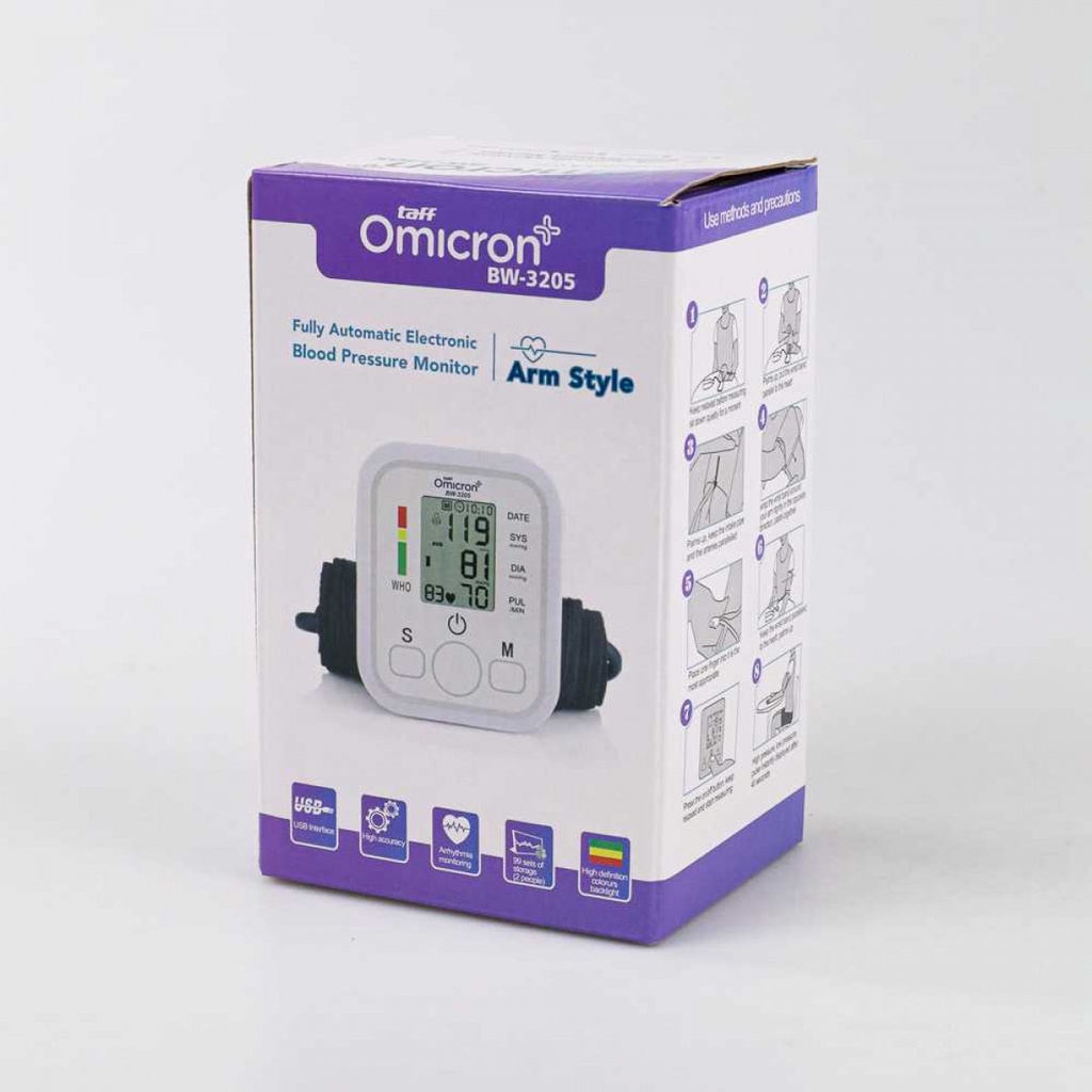 tensimeter digital TAFF omicron pengukur tekanan darah with Voice