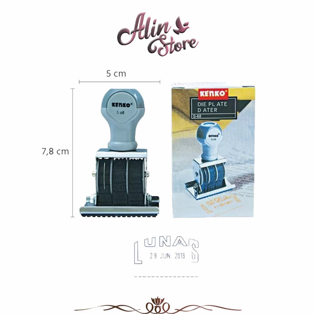 

Stamp/ Stempel Lunas S-68 Kenko