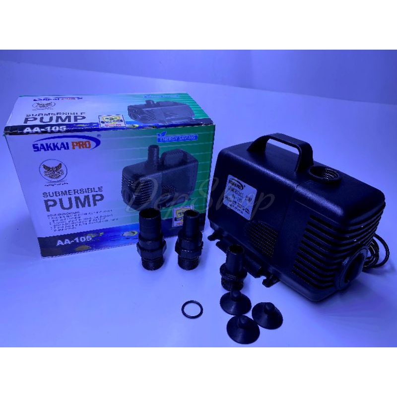 Submersible Pump AA-105 Sakkai Pro Pompa Aquarium Celup Pompa Air Pompa