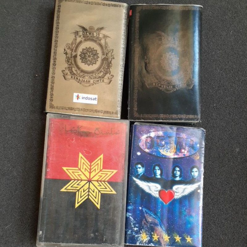 kaset Dewa 19 paket 4 album