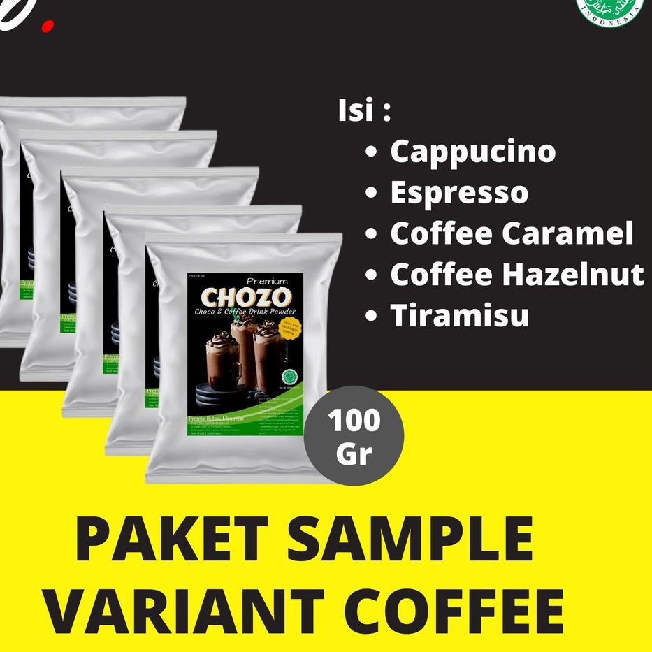 

Diskon✔️PAKET SAMPLE Best 5 Varian COFFEE, Harga adalah 1 Paket berisi 5 Variant|KD9