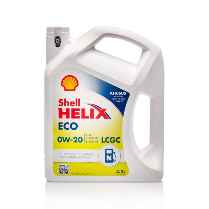 Oli Mesin Mobil Lcgc Shell Helix Eco 0W-20 (3.5L)