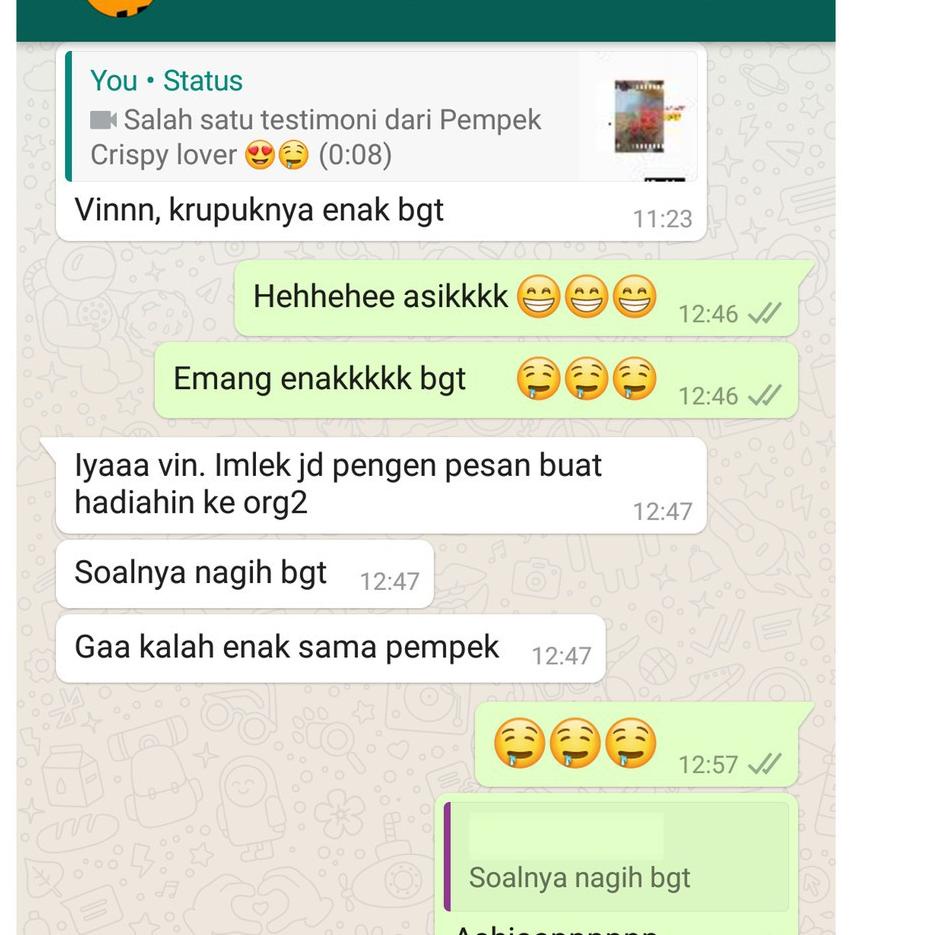 

EXCLUSIVE!PEMPEK EMAK INDAH - PEMPEK MPENAK PALEMBANG ASLI IKAN TENGGIRI - Paket Hemat 3 Pax WAJIB PILIH VARIAN|SQ7