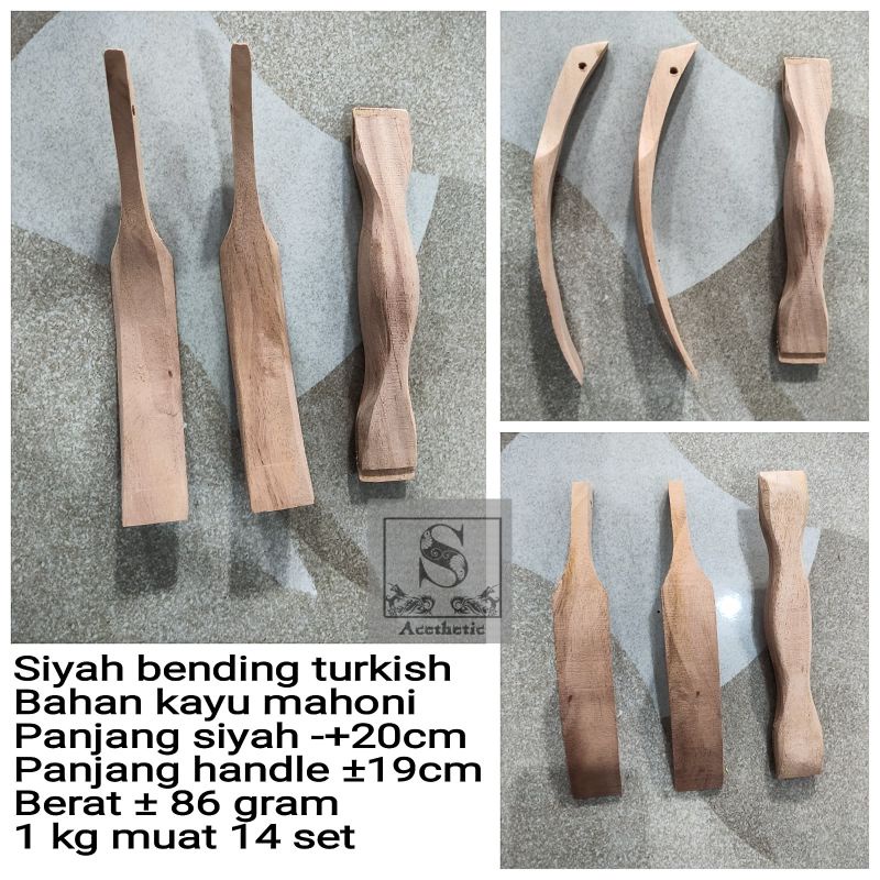 Siyah Bending Turkish Panahan Busur Panah