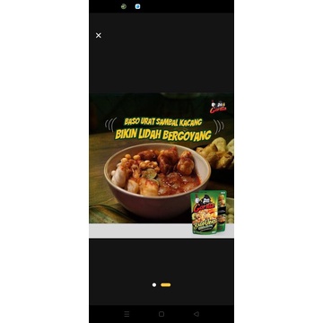 

Gorilla baso urat sambal kacang 200gr sambal kacang