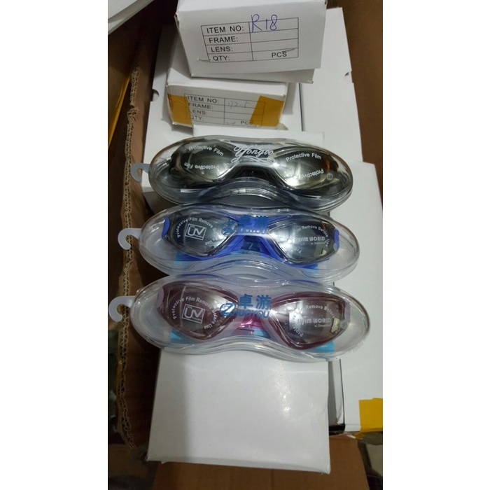Kacamata Renang kacamata renang minus ( -1,5 sampai -3,5 )(Z2F9) GRATIS ONGKIR Kaca Mata Renang Dewa