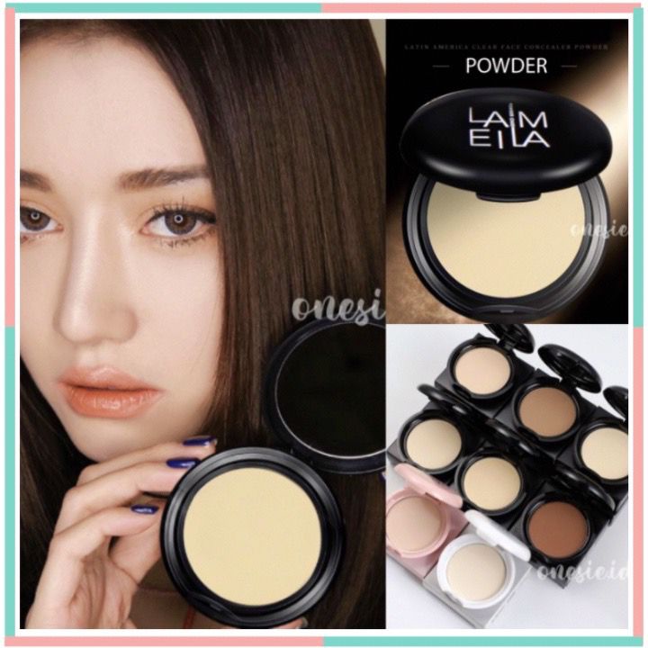 LAMEILA bedak profesional brand pressed mineral powder bedak padat