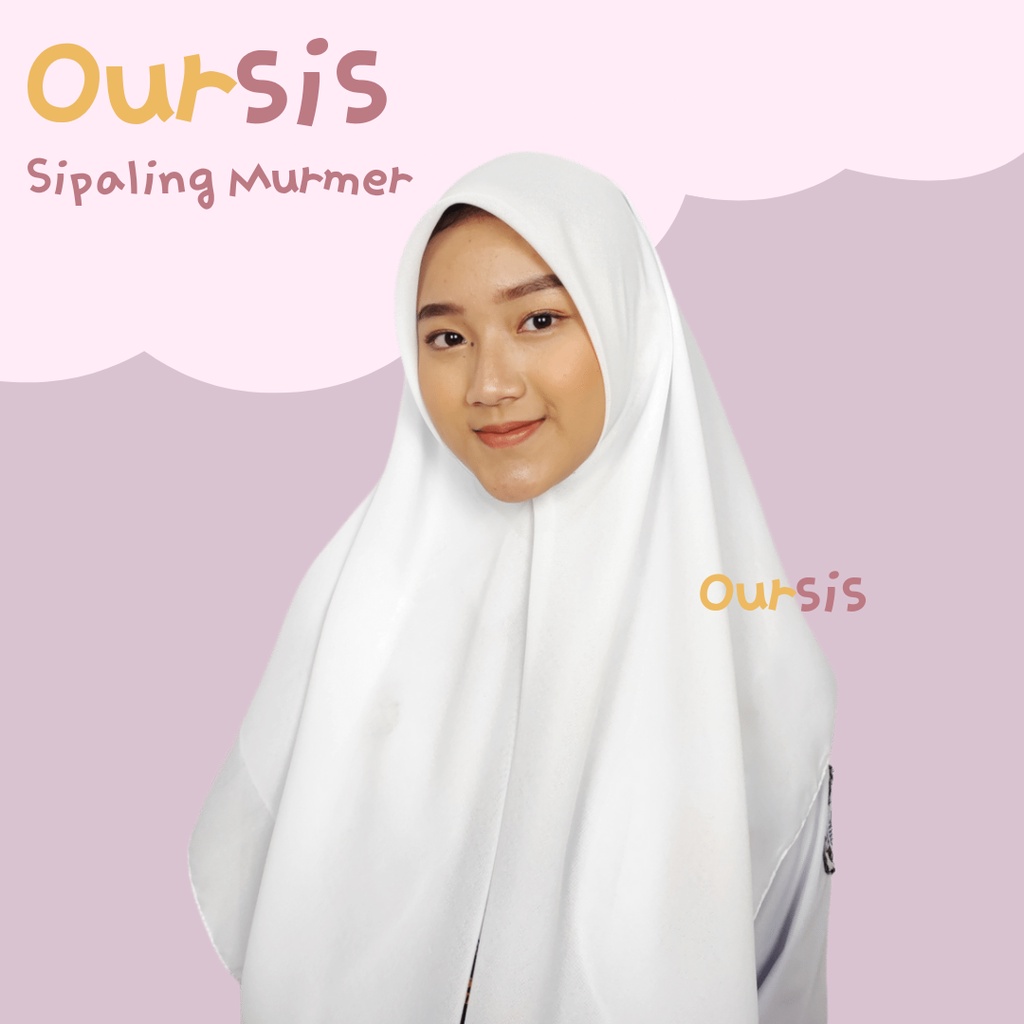 ᴏᴜʀꜱɪꜱ Kerudung Sekolah Segi Empat Bella | SiPALING MURMER