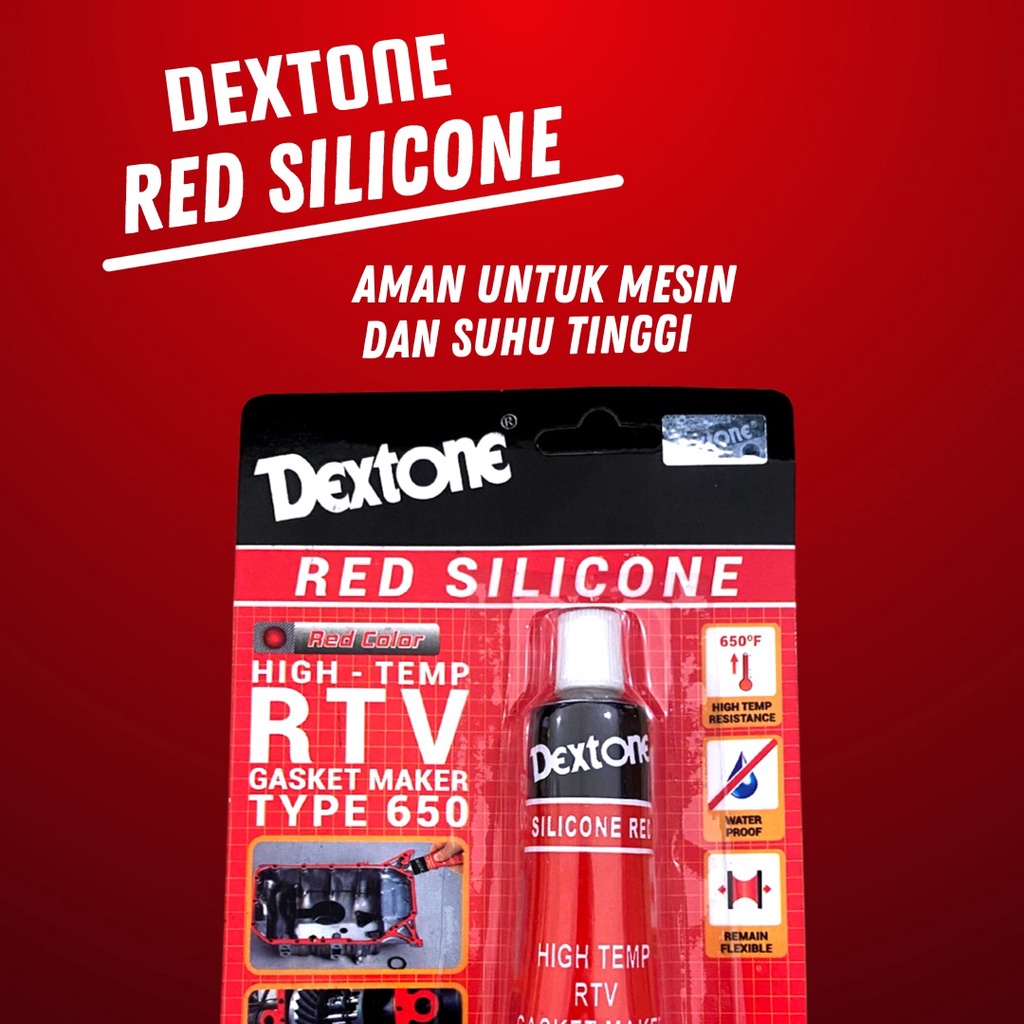 

Lem Dextone Red Sillicone (harga satuan)