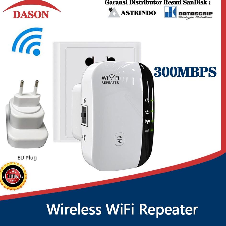 Jual kodeHh6H1WIFI Repeater 300Mbps Wireless WiFi Signal Range