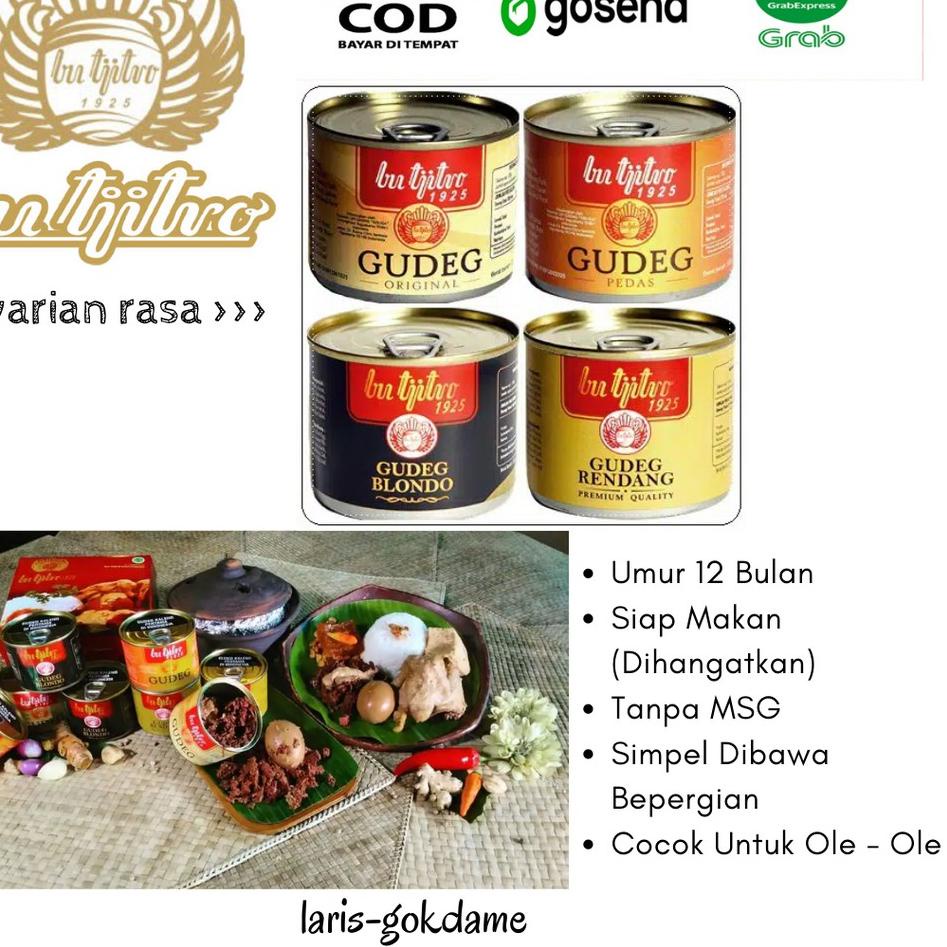 

10.10 ✨SALE✨ GUDEG RENDANG / PROMO GUDEG KALENG BU TJITRO !!!