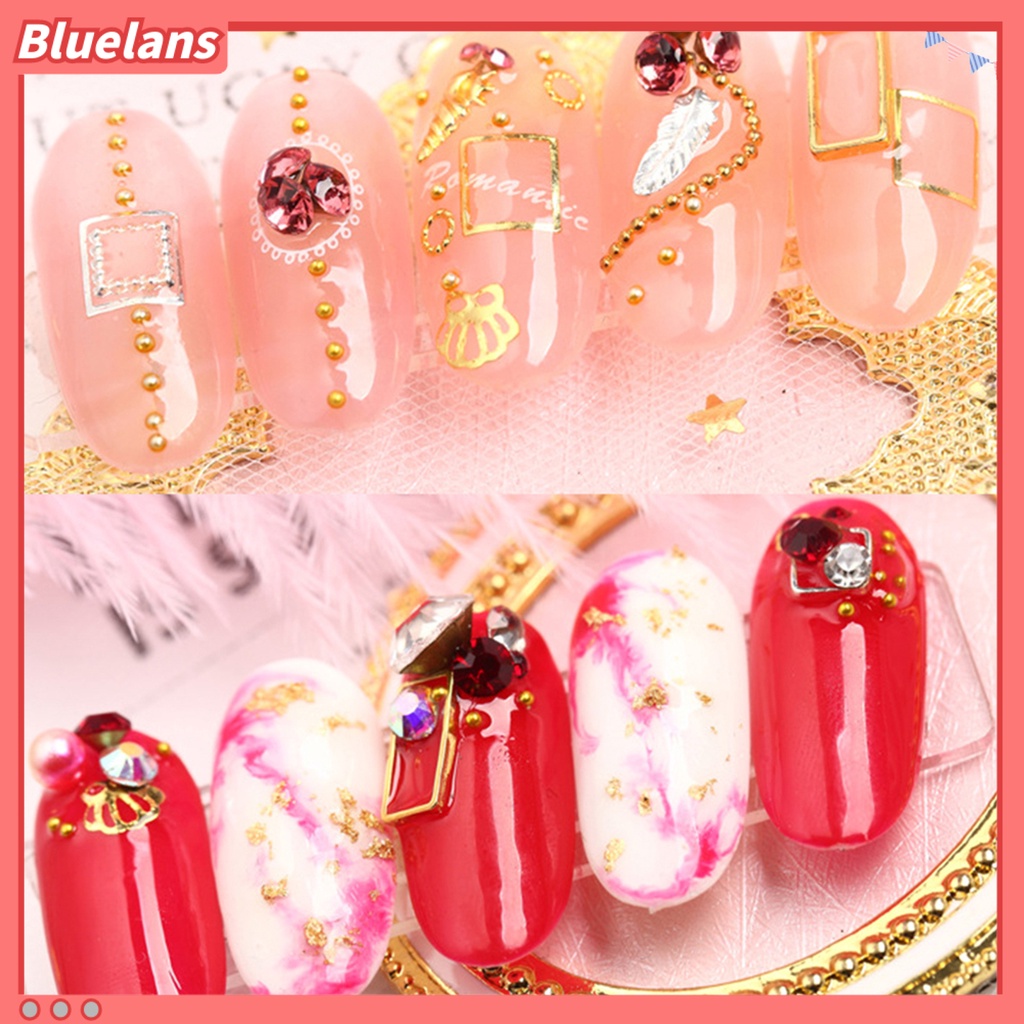 Bluelans Payet Mutiara Imitasi Untuk Dekorasi Nail Art