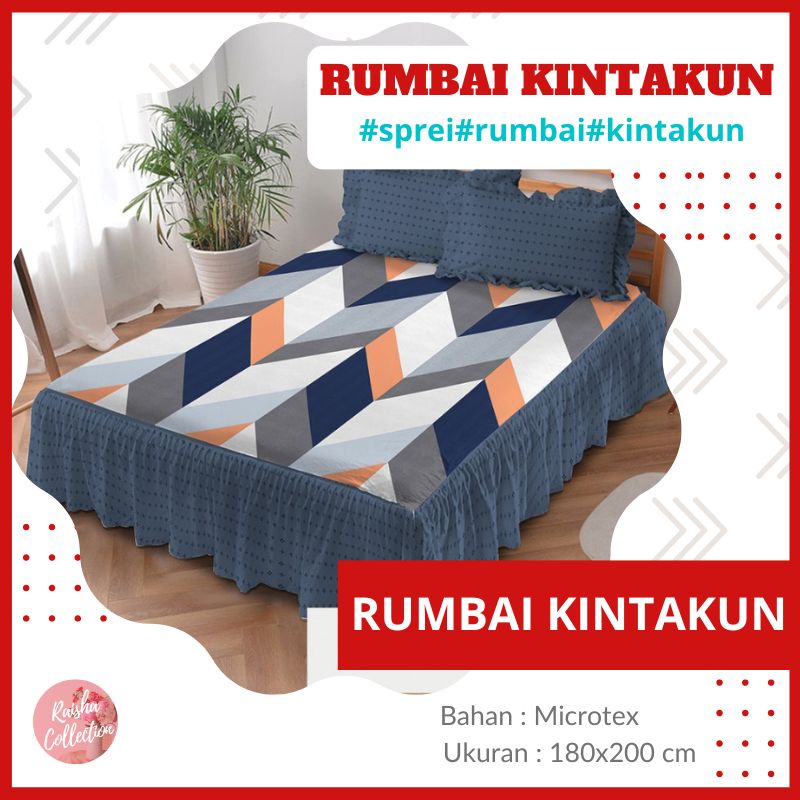 RC Kintakun Sprei Rumbai King Size 180x200 Atarya Janitra Ariadra Candramawa Tarani