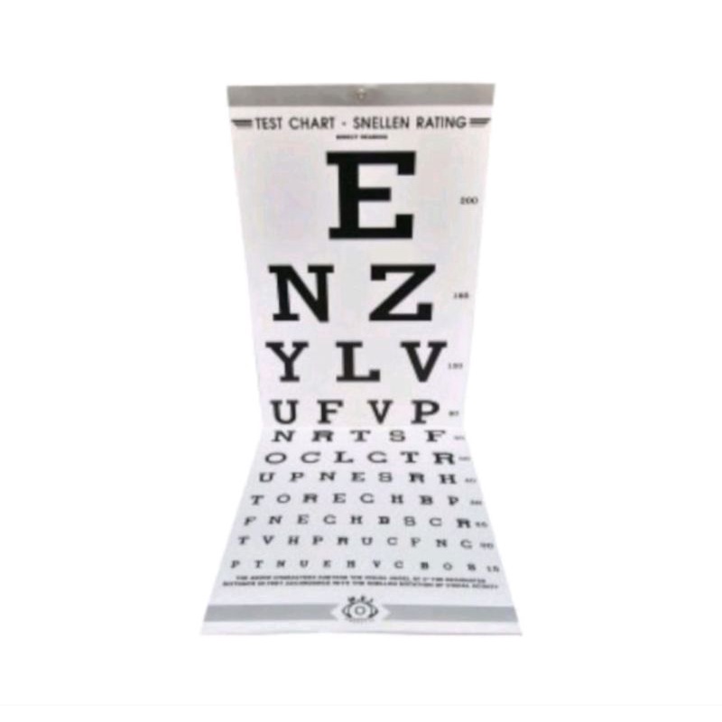 Snellen Chart /  Tes Mata