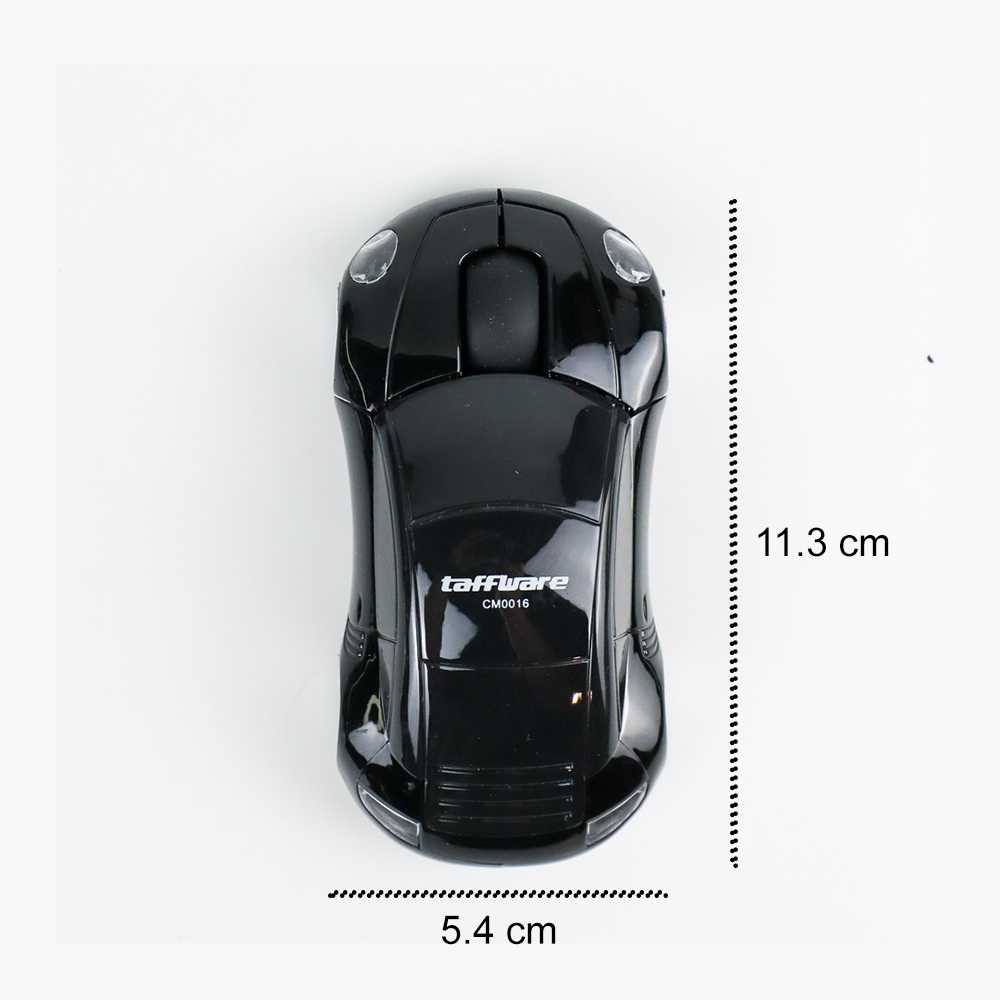 Mouse Wireless Optical Model Mobil Supercar 1600 DPI Plug n Play