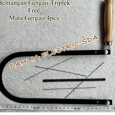 Recomended BENTANGAN GERGAJI TRIPLEK FREE / BONUS MATA GERGAJI 4 PCS
