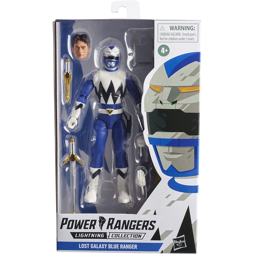 Hasbro Power Rangers Lightning Collection Lost Galaxy Blue Ranger
