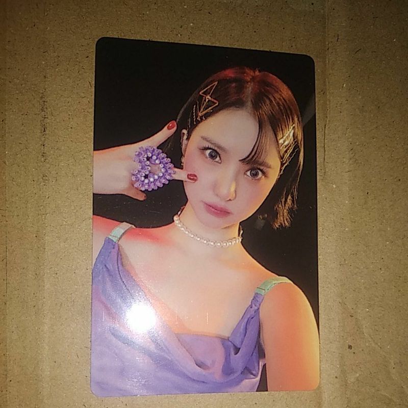 OFFICIAL PHOTOCARD EUNHA VIVIZ BEAM OF PRISM