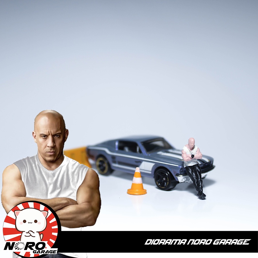 Fast and furious Figure. Dominic Toretto . Skala 1:64