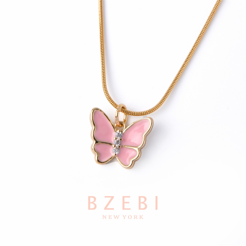 Kalung Emas 18k Bahan Titanium Steel 316n Anti Karat Untuk Wanita