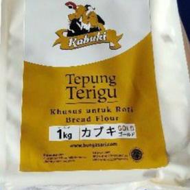 

Tepung Terigu Kabuki Gold Premium 1kg Protein Tinggi Pack Original Pabrik buruan