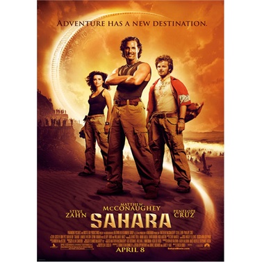 Kaset D V D Sahara (2005)