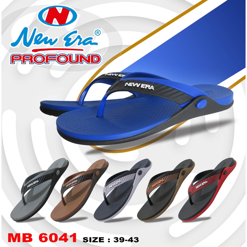 gos NEW ERA MB 6041 SANDAL JEPIT PRIA Sandal Karet Pria Distro Casual Sandal Pria Keren Terbaru