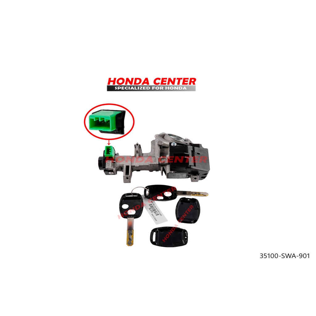 kunci kontak cylinder key crv re gen3 2007 2008 2009 2010 2011 2012 matik matic manual at mt