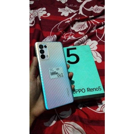 OPPO RENO 5 RAM 8/128 HP SECOND MURAH BERKUALITAS