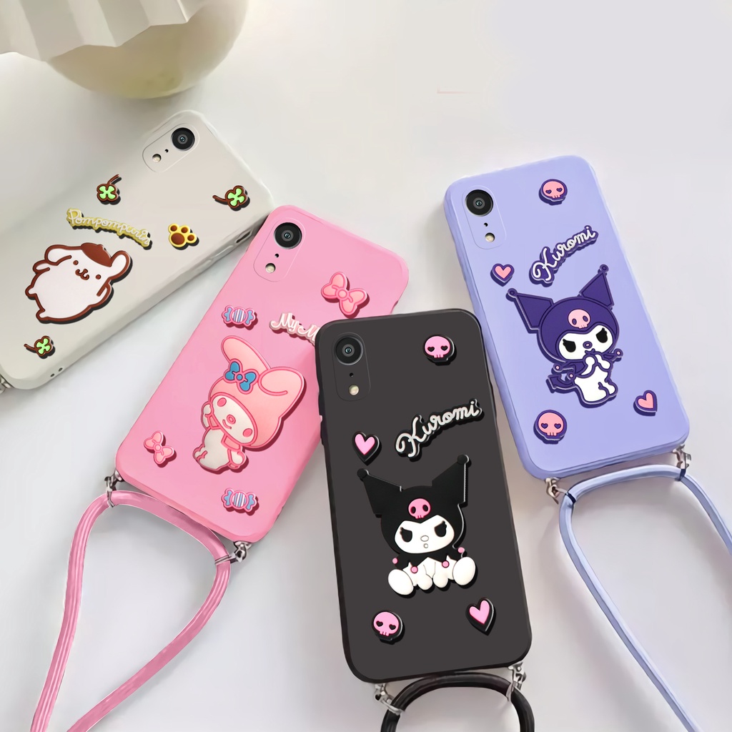 Sling CaseMacaron Timbul 3D IPHONE XS XS MAX XR X 7 8 7+ 8+ 6 6+ 14 14 PRO 14 PROMAX 13 13 PRO 13 PRO MAX 12 12 PRO 12 PRO MAX 11 11 PRO 11 PRO MAX