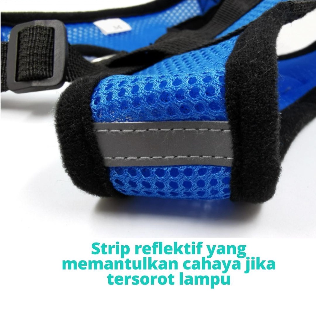 VEST ROMPI HARNESS KUCING ANJING