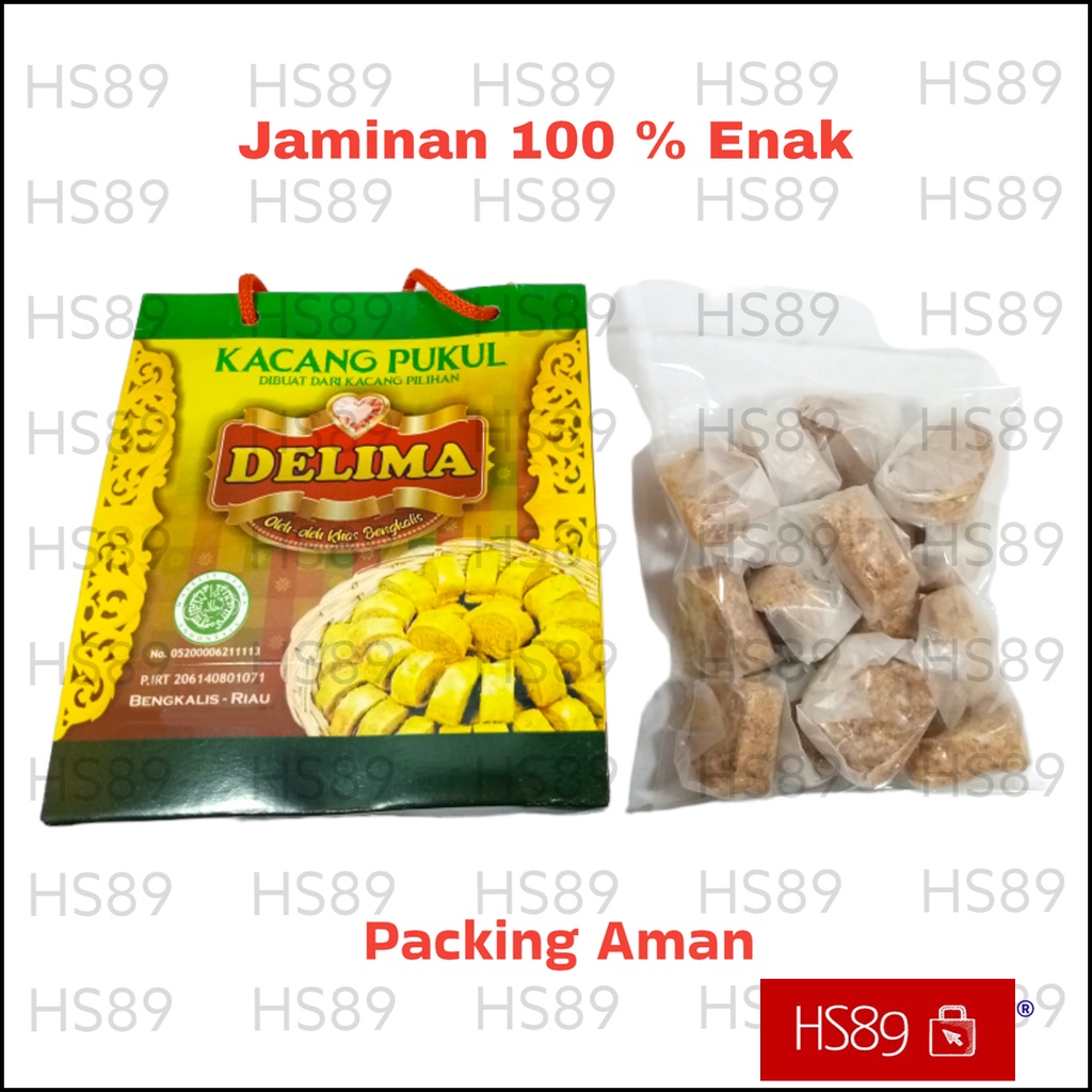 

Kacang Pukul - Kacang Tumbuk Delima Khas Bengkalis Riau 210gr