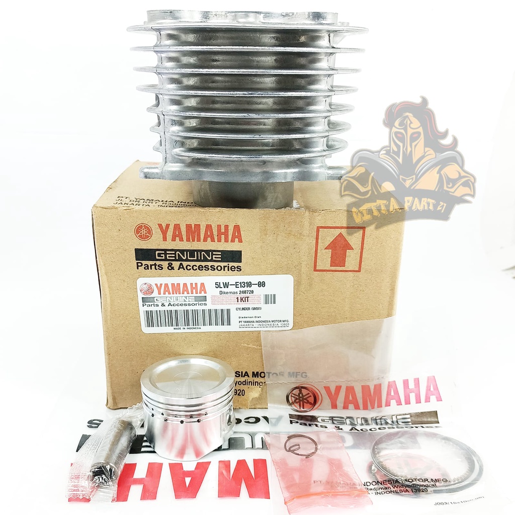 CYLINDER BLOK SEHER PISTON RING KOMPLIT YAMAHA KUALITAS ASLI ORIGINAL YAMAHA YGP PRESISI TINGGAL PASANG BAHAN BERKUALITAS DAN DIJAMIN AWET MIO KARBU MIO OLD MIO LAMA MIO SPORTY MIO SMILE MIO SOUL KARBU