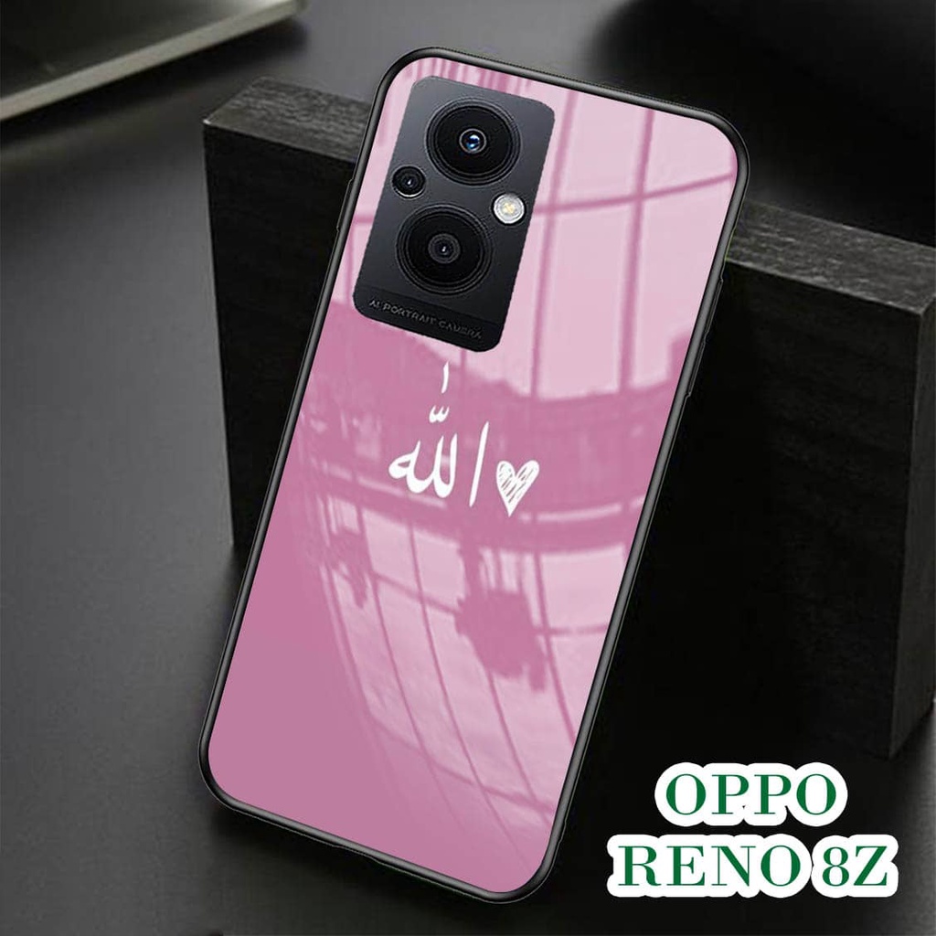 Softcase Kaca Oppo Reno 8z - Case Handphone OPPO Reno 8z [T21].