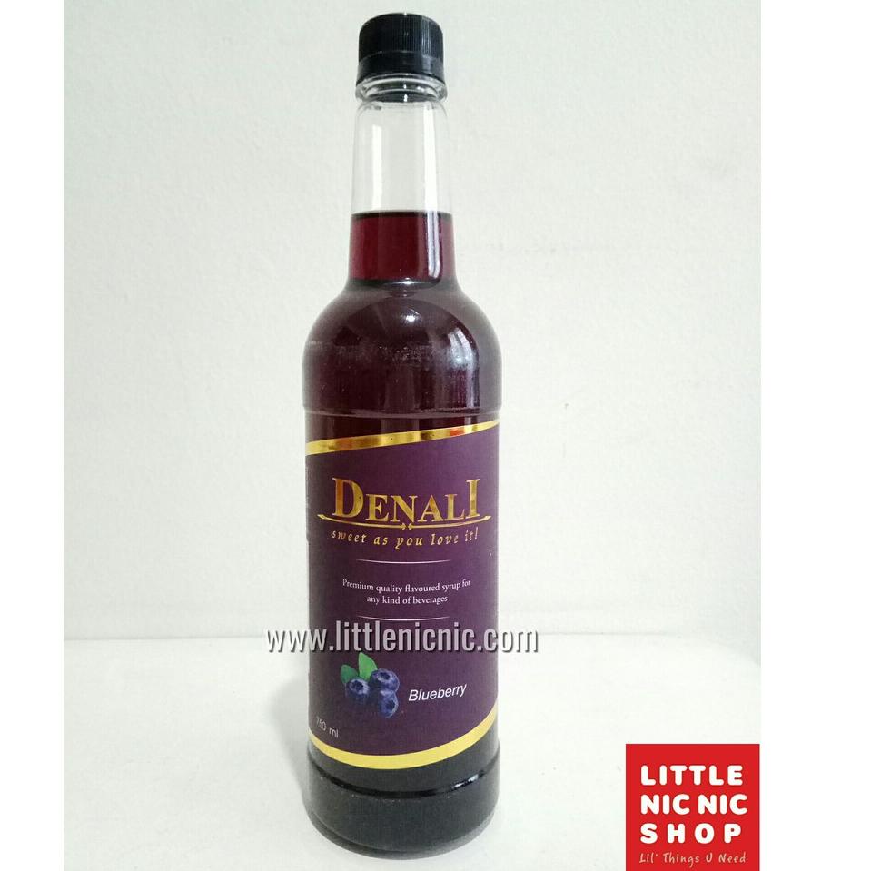 

Jaman Now.. Sirup Denali Blueberry Flavoured Syrup minuman cafe 56