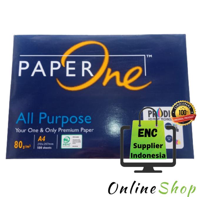 

SALE kertas hvs a4 80 gram paper one 80gr paperone