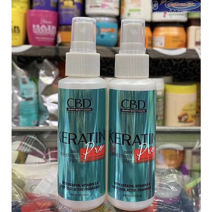 CBD keratin pro hair vitamin spray