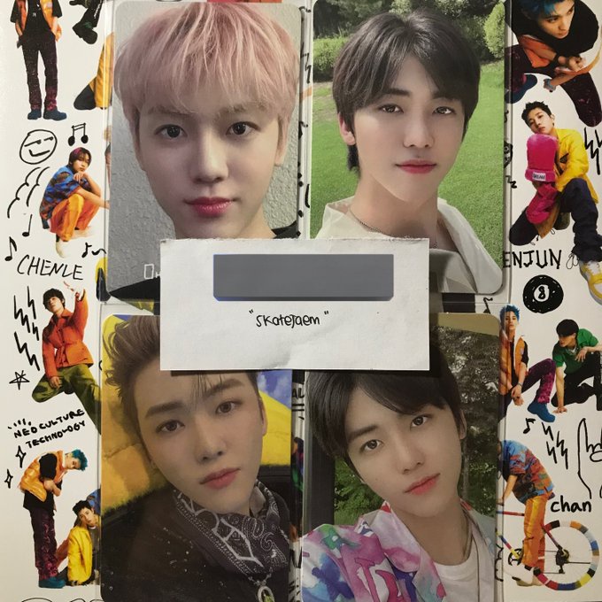 nct dream jaemin winter fanmeeting wfm event photocard