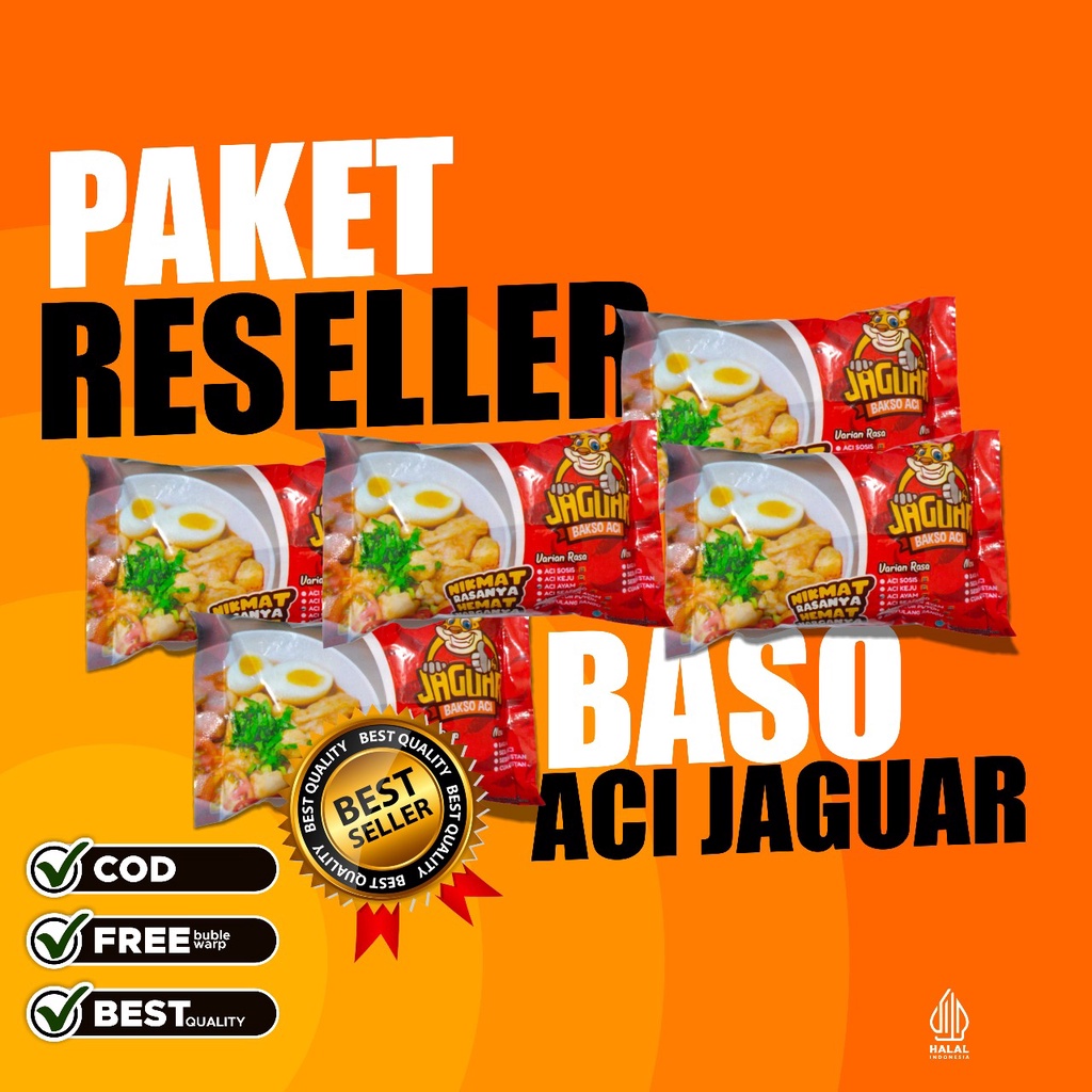 PAKET RESELLER TERMURAH BASO ACI JAGUAR