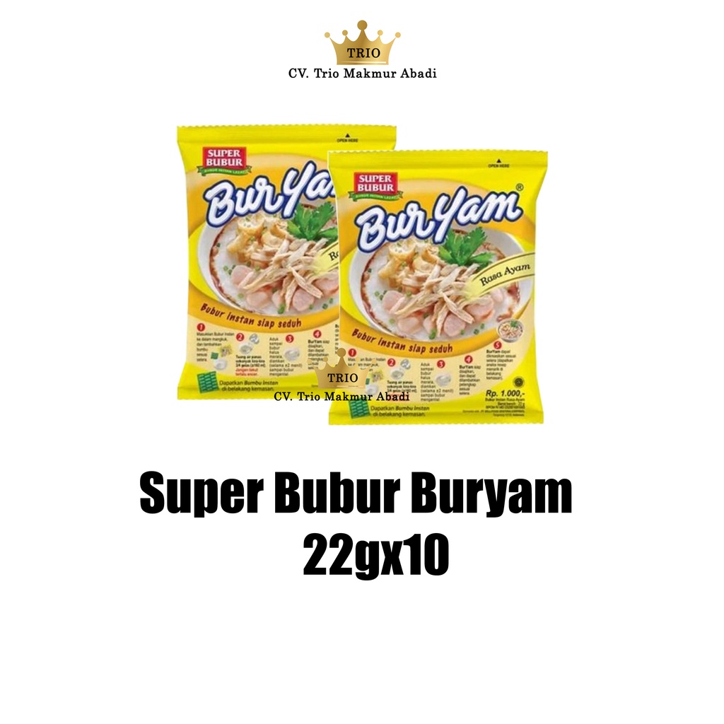 

Super Bubur Buryam 22gx10